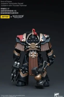 Warhammer The Horus Heresy Figura 1/18 Sons of Horus Justaerin Terminator Squad Justaerin with Thunder Hammer 12 cm