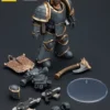 Warhammer The Horus Heresy Figura 1/18 Space Wolves Grey Slayer Pack Grey Slayer With Legion Vexilla 12 cm