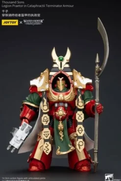 Warhammer The Horus Heresy Figura 1/18 Thousand sons Legion Praetor in Cataphractii Terminator Armour 12 cm