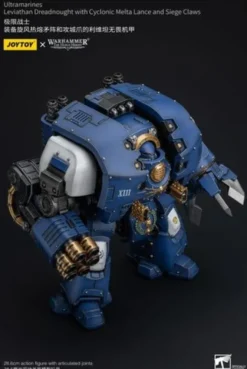Warhammer The Horus Heresy Figura 1/18 Ultramarines Leviathan Dreadnought with Cyclonic Melta Lance And Siege Claws 29 cm 14 cm