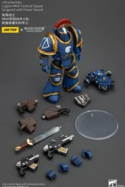 Warhammer The Horus Heresy Figura 1/18 Ultramarines Legion MKIII Tactical Squad Sergeant with Power Sword 20 cm