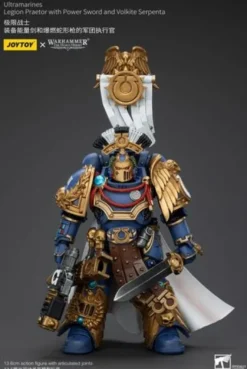 Warhammer The Horus Heresy Figura 1/18 Ultramarines Legion Praetor with Power Sword and Volkite Serpenta 20 cm