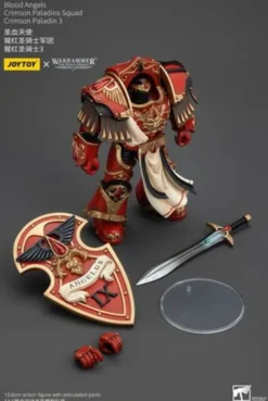 Warhammer The Horus Heresy Figura 1/18 Blood Angels Crimson Paladins Squad Crimson Paladin 3 14 cm