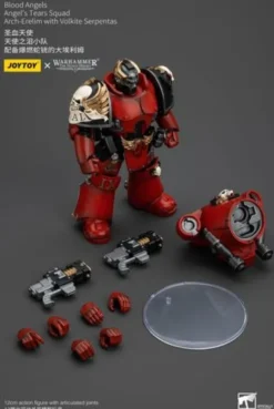 Warhammer The Horus Heresy Figura 1/18 Blood Angels Angel’s Tears Squad Arch-Erelim with Volkite Serpentas 12 cm