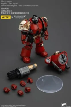 Warhammer The Horus Heresy Figura 1/18 Blood Angels Angel’s Tears Squad Erelim with Angel’s Tears Grenade Launcher 12 cm