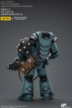 Warhammer The Horus Heresy Figura 1/18 Sons of Horus MKVI Tactical Squad Legionary with Bolter & Chainblade