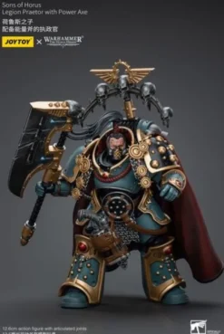 Warhammer The Horus Heresy Figura 1/18 Sons of Horus Legion Praetor with Power Axe