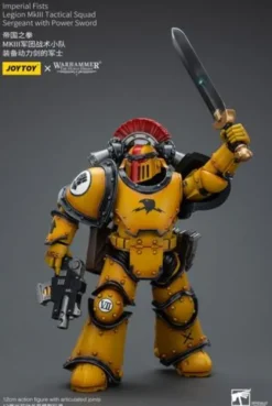 Warhammer The Horus Heresy Figura 1/18 Imperial Fists Legion MkIII Tactical Squad Sergeant with Power Sword