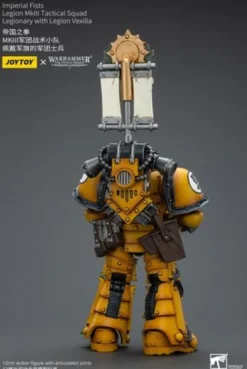 Warhammer The Horus Heresy Figura 1/18 Imperial Fists Legion MkIII Tactical Squad Legionary with Legion Vexilla