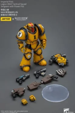 Warhammer The Horus Heresy Figura 1/18 Imperial Fists Legion MkIII Tactical Squad Sergeant with Power Fist