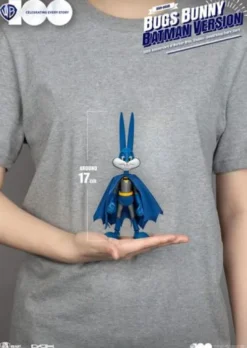Warner Brothers Figura Dynamic 8ction Heroes 1/9 100th Anniversary of Warner Bros. Studios Bugs Bunny Batman Ver. 17 cm
