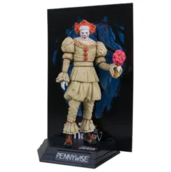 Welcome to Derry Estatua PVC Movie Maniacs Pennywise (Flashback) (Gold Label) 16 cm