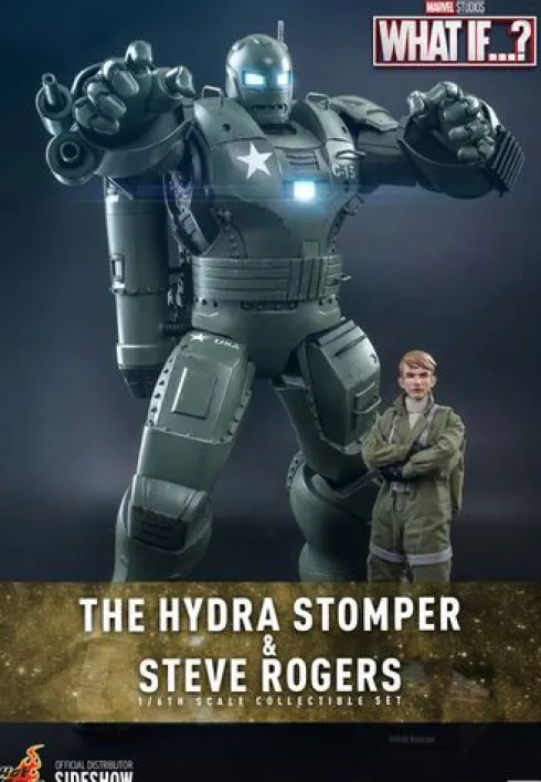 What If…? Figuras 1/6 Steve Rogers & The Hydra Stomper 28 – 56 cm