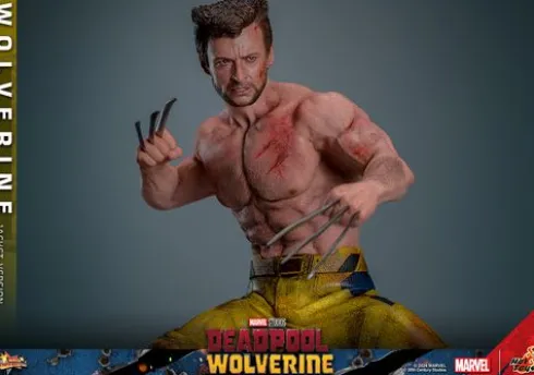 Wolverine (TVA Jacket Version) Figura Movie Masterpiece 1/6 Deadpool and Wolverine Hot Toys