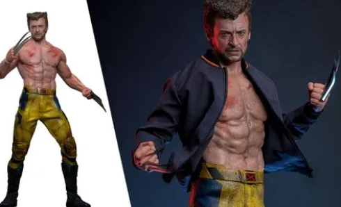 Wolverine (TVA Jacket Version) Figura Movie Masterpiece 1/6 Deadpool and Wolverine Hot Toys