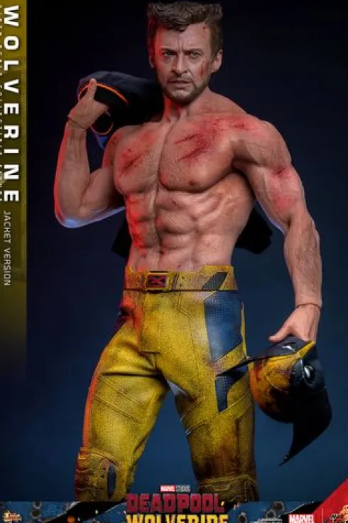 Wolverine (TVA Jacket Version) Figura Movie Masterpiece 1/6 Deadpool and Wolverine Hot Toys