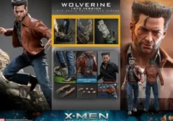 X-Men Días del futuro pasado Figura Movie Masterpiece 1/6 Wolverine (1973 Version) Deluxe Version 30 cm