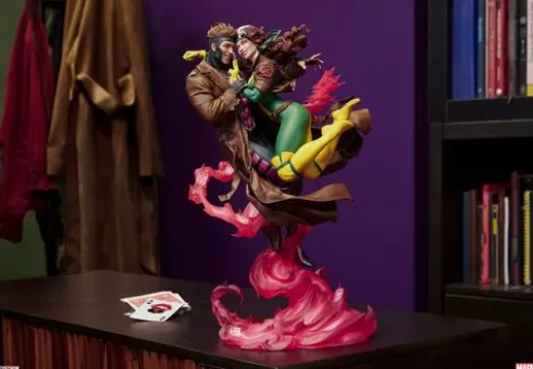 X-Men 97 Rogue & Gambit Estatua Sideshow Marvel